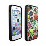Wholesale iPhone 5C Gummy Design Case (Apple Worm)